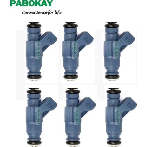 6 pieces x Flow Matched Fuel Injector Set for Ford 4.0 0280155734 Vin E
