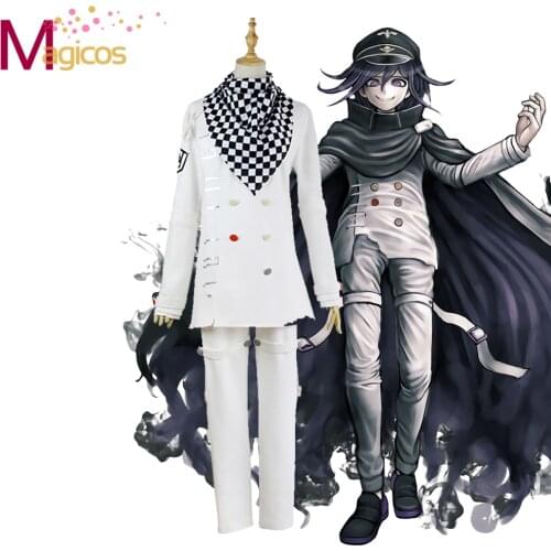 Anime Danganronpa V3 Ouma kokichi Cosplay Costume School Uniform Suit Outfit Customized Size