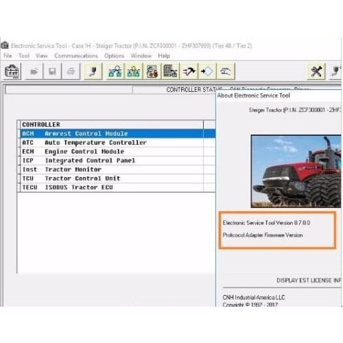 New Holland Electronic Service Tools (CNH EST 8.7)+ Activator+unexpire+DiagnosticProcedures for Engineering level