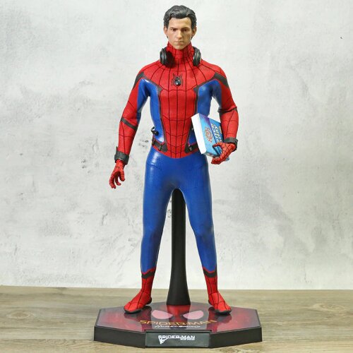 Hot Toys Spider Man Homecoming Spiderman Deluxe Version 1/6th Action Figure Collectible Model Toy