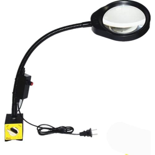 Multi-function Magnetic Base With LED lamp Magnifier PD-032B 10X