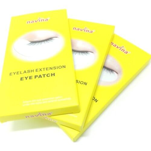 NAVINA Big Size eye pads Eyelash extension Eye Patch 10 pairs one box Under Eye Pads Eyelash Extension Eyelash tool