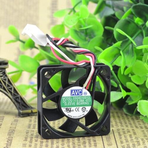 New original DS04010S12L 4010 DC12V 0.08A 4cm silent cooling fan