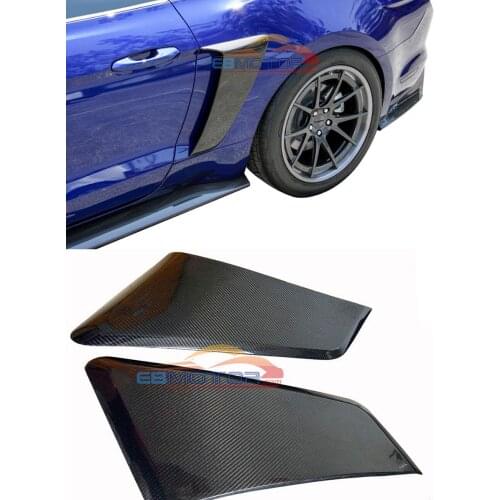 Real Carbon Creations CVX Side Scoops 1pair for Ford Mustang 2015-2019 F035