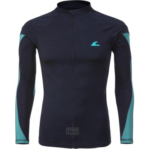 Swimming T-shirt Swimsuit Men UV Protection Beach Rash Guard Swimwear Surfing Diving Rashguard Long Sleeve Swimsuit Surf T-shirt