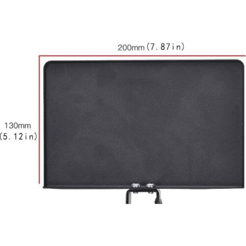 N0HC 200x130MM Sound Card Tray Live Broadcast Microphone Rack Stand Tray Tripod Phone Clamp Holder for Outdoor Singing Device