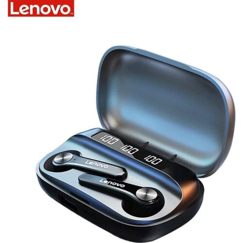 Lenovo QT81 TWS Wireless Headphone Stereo Sports Waterproof Earbuds Headsets with Microphone Bluetooth Earphones HD Call Airdots