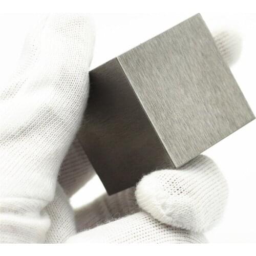 Tungsten Wolfram Cube W Block 5N High Purity 99.999% Research Development Element Metal Simple Substance Hard Sharp Metal Plai