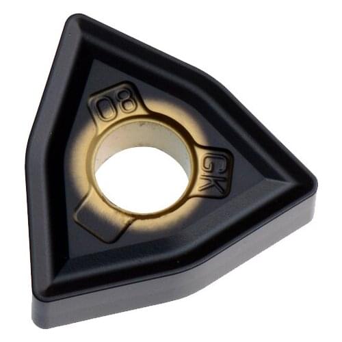 10PCS carbide inserts WNMG080404-GK MC5015 WNMG080408-GK MC5015 WNMG080412-GK MC5015 free shipping