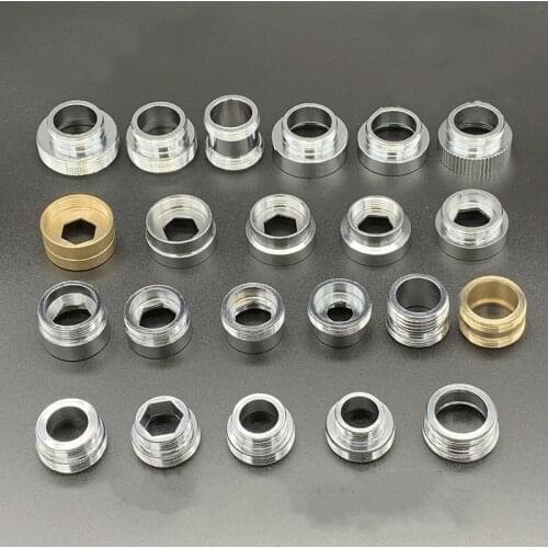 1pc Chrome Brass Faucet Aerator Adapter For Male Female Pipe Fittings Water Purifier Accessories Multiple Styles to Choose