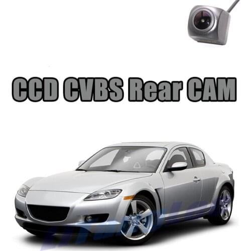 Car Rear View Camera CCD CVBS 720P For Mazda RX-8 2003~2011 Reverse Night Vision WaterProof Parking Backup CAM