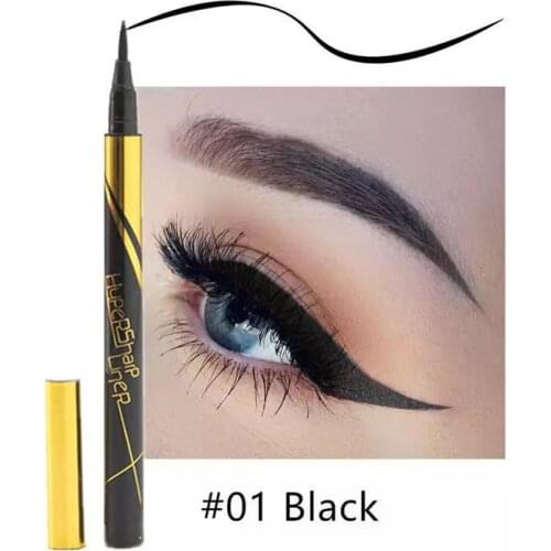 Quick-drying Eyeliner Liquid eye pencil Cosmetic Tools Waterproof Long Lasting Eye Liner Pencil Small Gold Pen
