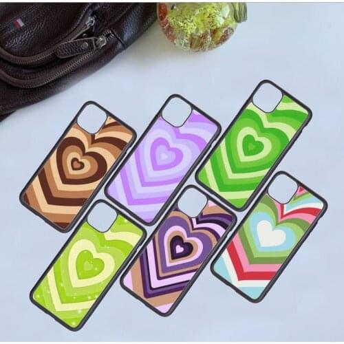 Wildflower Latte Love Phone Cover For iPhone 11 Pro X XS Max XR 5 6 6S 7 8 Plus Iphone 12 12pro Max TPU+PET Back Cover