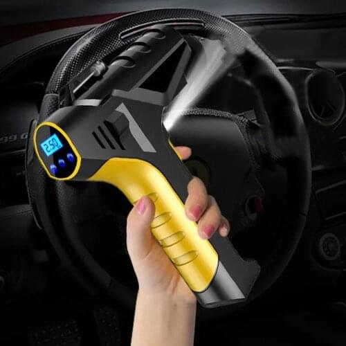 Digital Tire Inflator with Pressure Gauge, Heavy Duty with Hose and Quick Connect Nozzle