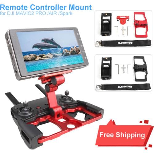 Remote Controller Mount Smartphone Tablet CrystalSky Monitor Bracket Holder Aluminum For DJI MAVIC MINI 2 /AIR /Spark/ Drone