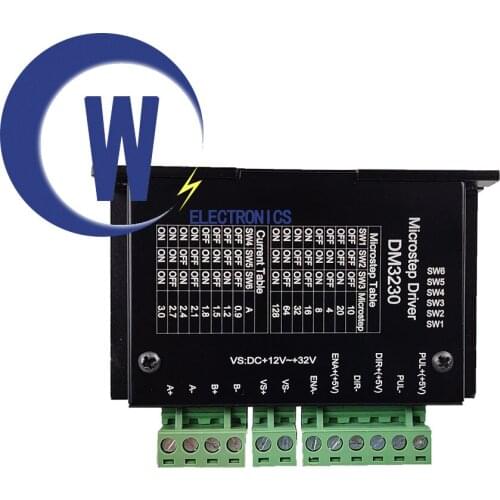 DM3230 42/57 2 Phase Stepper Motor Driver 3A 12-32V