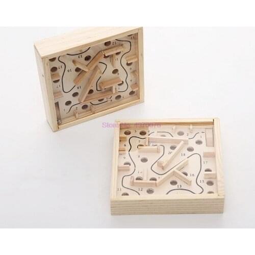 DHL 200pcs Children Logic Balance Education Wooden Math Block Toy Creative Intellectual Maze Beads Board Kids Educational Toys