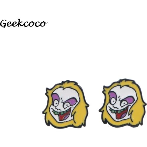 J1774 Horror Cartoon Character Ear Stud Earrings For Women earrings Gifts for Friends girls jewelry
