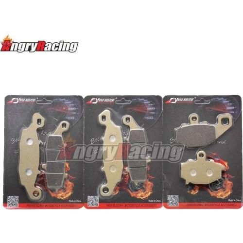 Motorcycle Front Rear Brake Pads sets For Kawasaki ER6f ER6n EX 650 ER 650 2006-2016 KLE 650 KLE 650 Versys 2007-2014