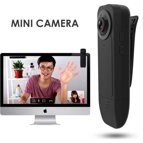 1080P Mini Camera Wearable pocket body micro Video Recorder Night Vision Motion Detect Small Cam for Home Outside Camcorder T189