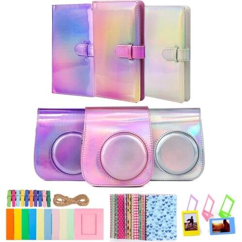 Fujifilm Instax Mini 11 Camera Accessories Kit with Case,96 Photo Album,10 Hanging Picture Frames,5 Table Frames,20pcs Stickers