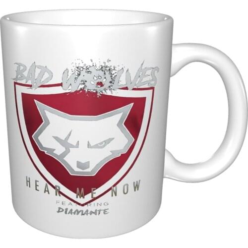 New Popular Bad Wolves Heavy Metal Rock Band Mug Coffee Cup Coffee Mug Beautiful Tea Cup Coffee Tables