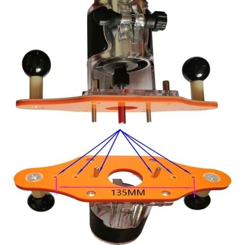 Trimming Machine Balance Board Flip Board guide table Electric Wood Milling Slotting Chamfering For Woodworking Work Bench