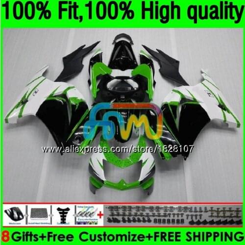 OEM For KAWASAKI ZX-250R EX-250 Green black EX250 ZX 250R 2BS.4 EX 250 ZX250R 08 09 10 11 12 2008 2009 2010 2011 2012 Fairing