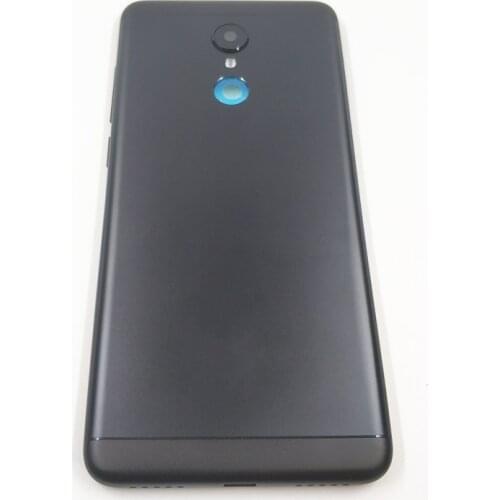 Original For Xiaomi Redmi 5 Metal Battery Door Cover Housing Back Cover With Side Buttons + Camera lens