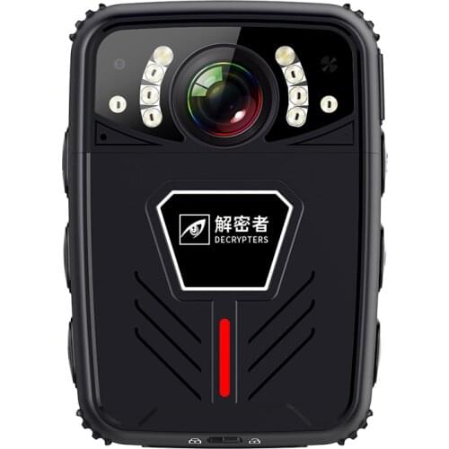 Police body camera 1080P HD law enforcement camera 10H night vision DVR recorder two batteries