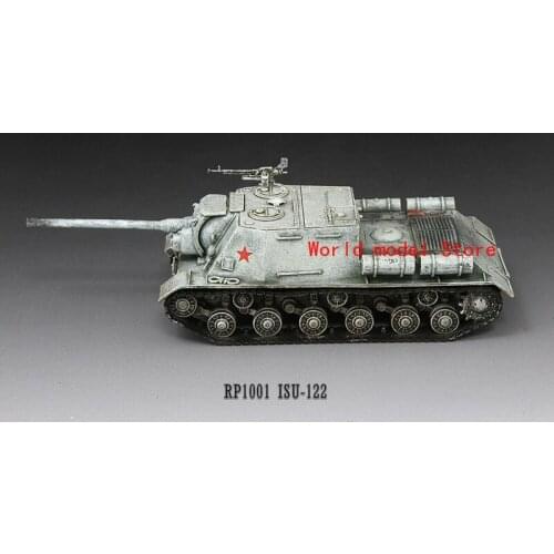 S-Model 1/72 ISU-122 Self Propelled Gun Winter Paint Finished Product #RP1001