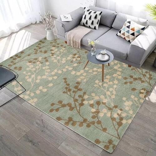 Fashionable modern geometry fresh stripe carpet living room bedroom kitchen bathroom washable carpet