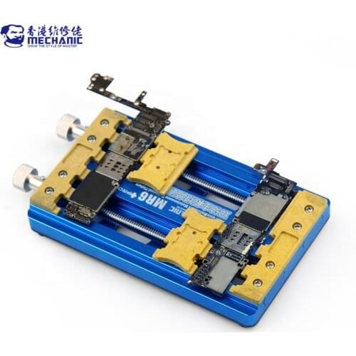MECHANIC MR6 PRO Universal PCB Holder Precision Double-Bearings Fixture for Motherboard Integrated IC Chip Remove Glue Clamp