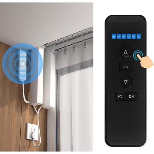 Universal 433mhz RF Roller Blind Shutter Curtain Receiver Remote for Electric Motor Sunscreen Works With Broadlink RM4 pro