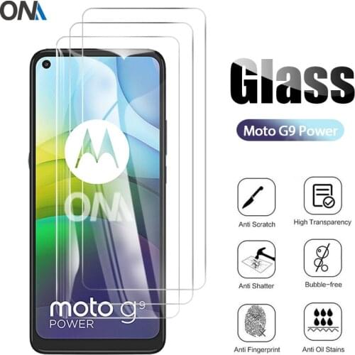 3Pcs Tempered Glass For Motorola Moto G9 Power Glass Screen Protector Tempered Glass for Motorola Moto G9 Plus Protective Film
