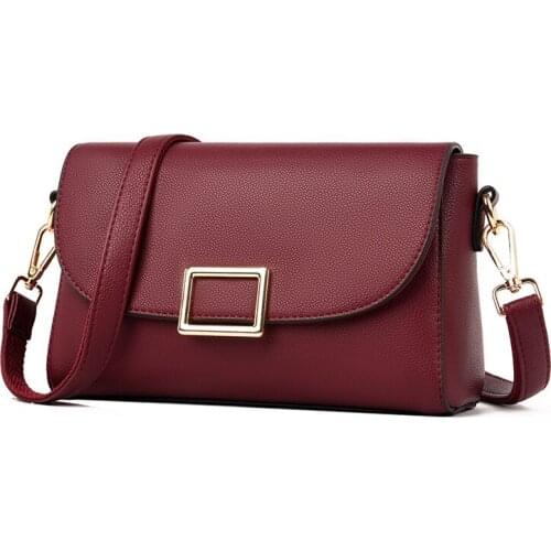 Female Leather Shoulder Bag Ladies Luxury Women Handbags Designer Crossbody Bags for Women Fashion Messenger Bag High Quality