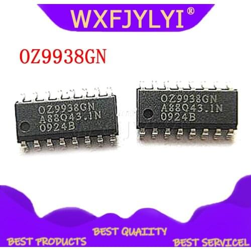 10pcs/lot OZ9938 OZ9938GN SOP-16 LCD high voltage driver chip Brand new original Good quality