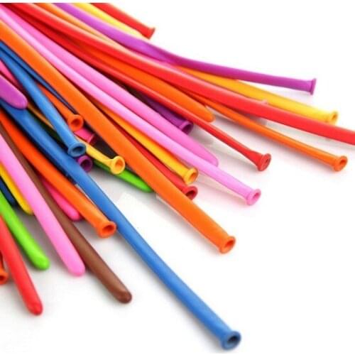 100 pcs Sausage Balloon party material