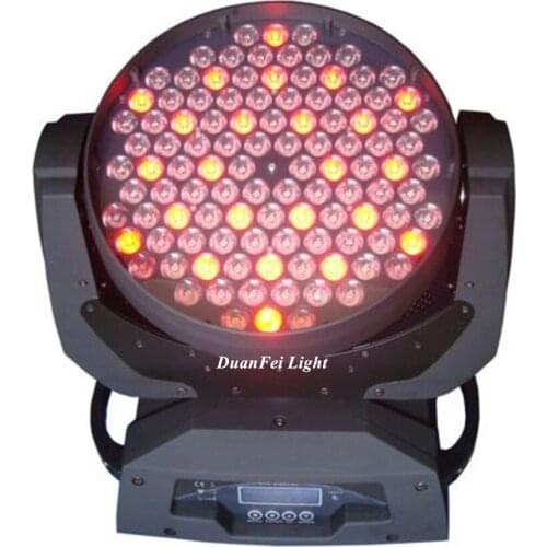 20pcs high bright stage washer moving 108x3w cabeza movil led dmx led rgbw moving head light