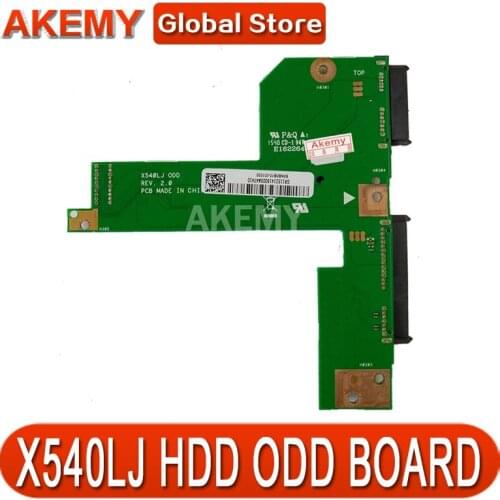 Akemy For ASUS X540LJ HDD ODD BOARD X540LJ ODD REV 2.0 F540L R540L tested good Free shipping 100% Perfect work