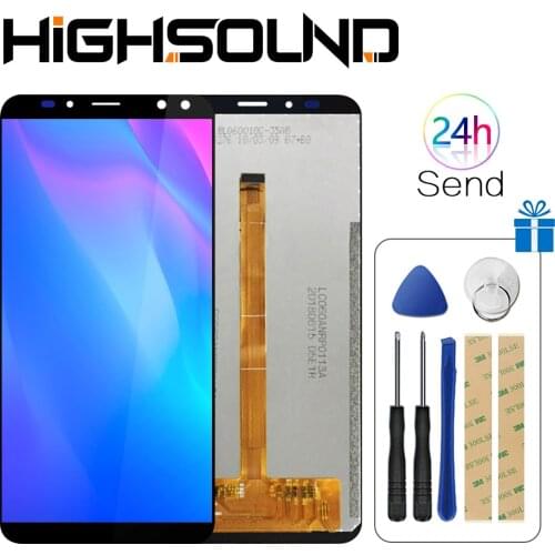 For Oukitel K6 LCD Display+Touch Screen Screen Digitizer Assembly Repair Parts+Tools +Adhesive LCD Glass Panel For oukitel k6