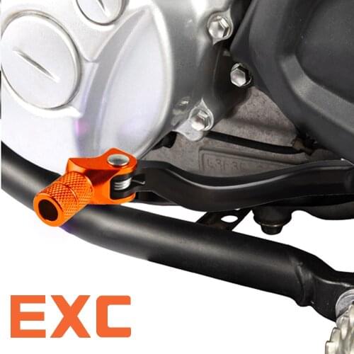 For 125 200 250 300 400 450 500 530 EXC SIX DAYS 01-19 18 17 Motocycle SUV Rear Brake Lever Gear Shift Pedal Lever Dirt Bike