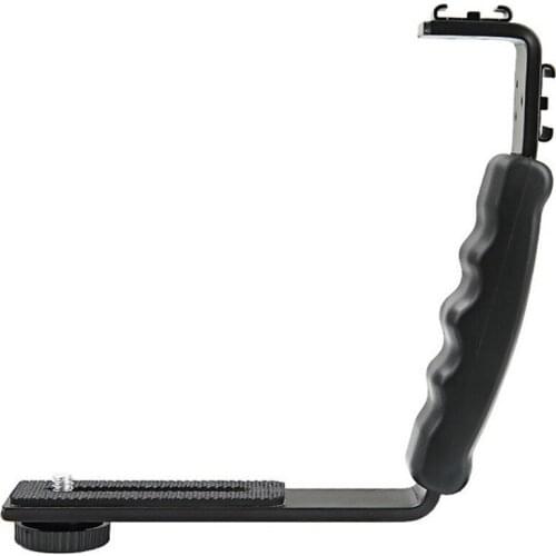 For DJI Osmo Mobile 4 L-shaped Expansion Bracket Holder Mount for DJI Osmo Mobile 4 Mobile Phone Stabilizer Accessories