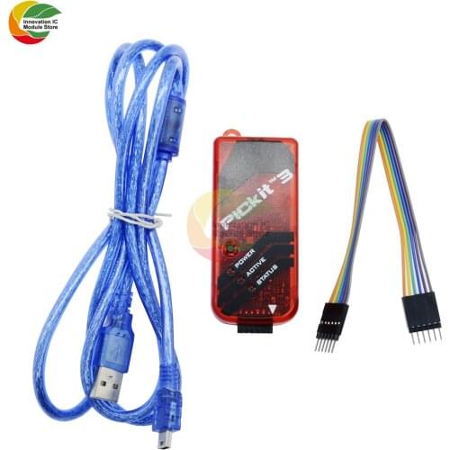 PICkit3 Electronic Chips Emulator MPLAB PICkit 3 PIC Microcontroller Chip in-Circuit Debugger Programmer Emluator
