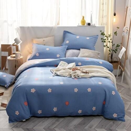 Lucky Flowers Bedding Set Duvet Cover Set 3d Bedding Digital Printing Bed Linen Queen Size Bedclothes Home Textile