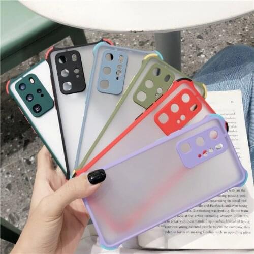 Matte Shockproof Soft Case For Xiaomi Mi POCO X3 NFC Back Cover Redmi Note 8 8T 7 9S 9C 9S K30 K20 Pro 8 8A POCO M2 X2 Shell
