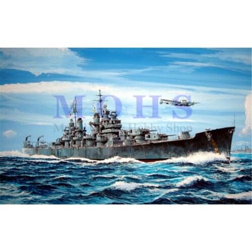 Trumpeter 1/700 05724 USS BALTIMORE CA-68 1943 assembly model kits scale ship modle building scale battleship