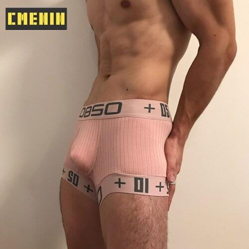 Cotton Striped Sexy Mans underwear Boxer Shorts Breathable Hot Sale Mens Boxershorts Underware Boxers Gift Panties BS3514