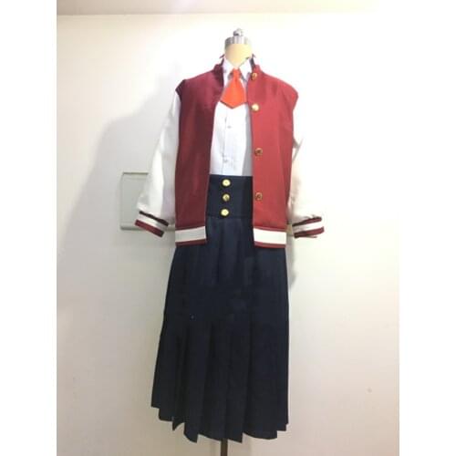 Nikaido Saki Cosplay Halloween Party High Quality Costume Men/Women Anime ZOMBIE LAND SAGA Cosplay Costume Cos