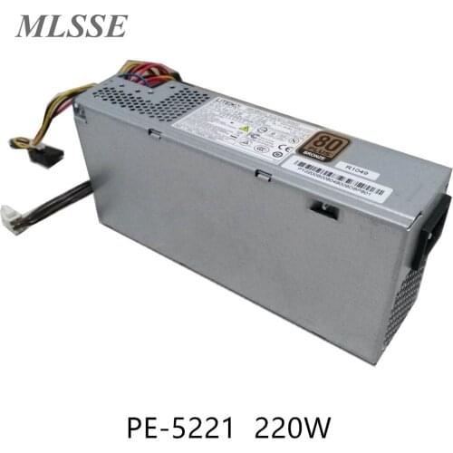 Original For DELL PE-5221 220W TFX Power Suplly PE-5221-08 AF PS-5221-9 06 CPB09-D220R Full Tested Fast Shipping